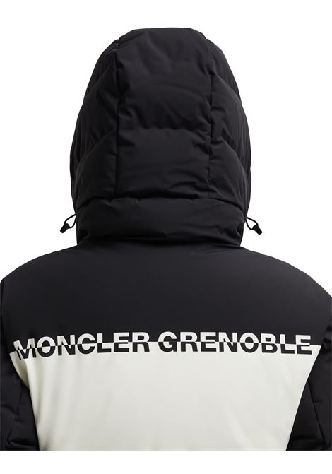 Completo Da Sci Imbottito In Piuma In Nero e Bianco MONCLER GRENOBLE | 2G000-04 M4439P90