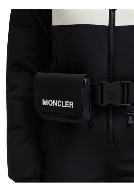 Completo Da Sci Imbottito In Piuma In Nero e Bianco MONCLER GRENOBLE | 2G000-04 M4439P90