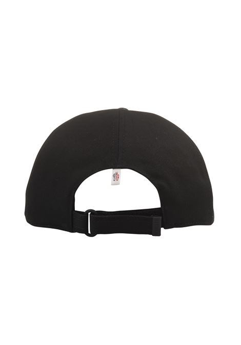 Cappello Da Baseball In Gabardine Nero Con Patch Logo MONCLER GRENOBLE | 3B000-03 04863999