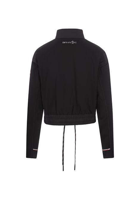 DAY-NAMIC Logo Cardigan in Black MONCLER GRENOBLE | 8G000-08 829H7999