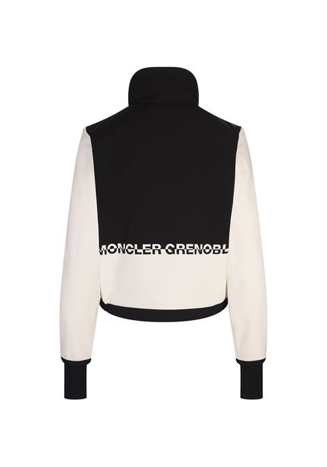 Two-Tone Padded Cardigan With Logo and Lettering MONCLER GRENOBLE | 8G000-12 8028004A