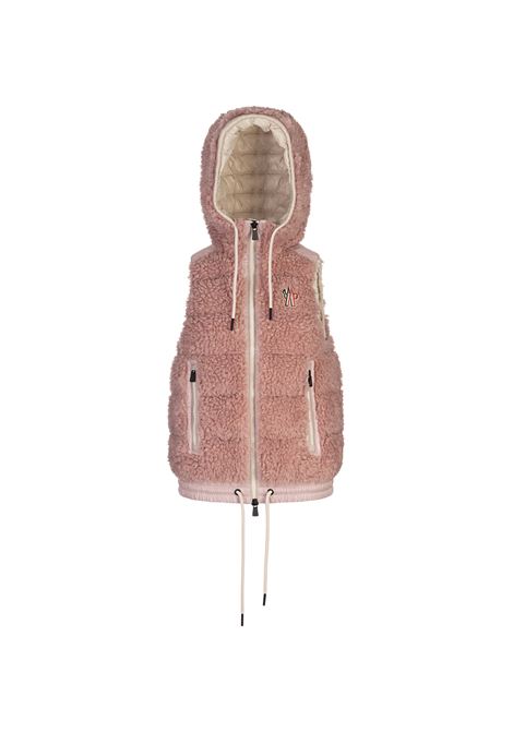 Gilet Imbottito In Teddy Rosa MONCLER GRENOBLE | 8G000-22 899A953A