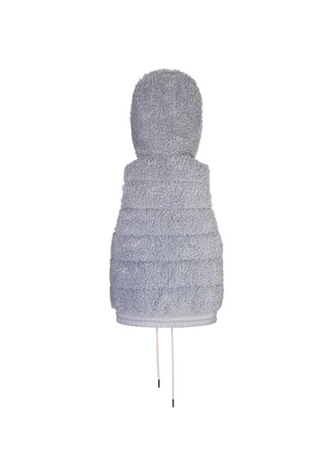 Light Blue Teddy Padded Gilet MONCLER GRENOBLE | 8G000-22 899A971G