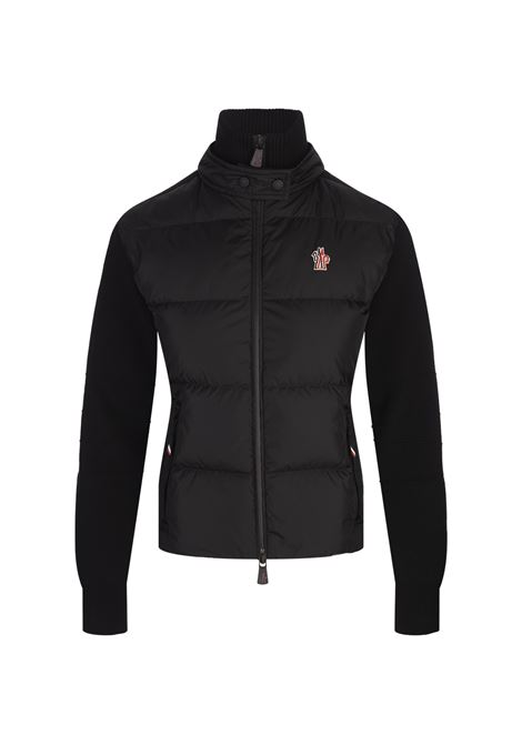 Black Wool Padded Cardigan With Zip MONCLER GRENOBLE | 9B000-04 M1122999