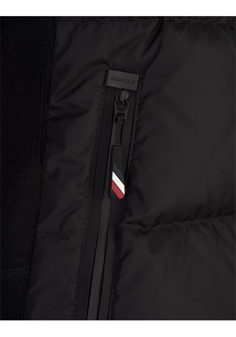 Black Wool Padded Cardigan With Zip MONCLER GRENOBLE | 9B000-04 M1122999