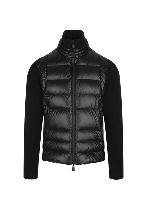 Black Wool Padded Cardigan With Zip MONCLER GRENOBLE | 9B000-11 M1122999