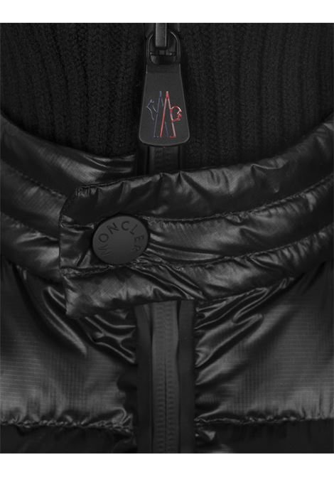 Black Wool Padded Cardigan With Zip MONCLER GRENOBLE | 9B000-11 M1122999