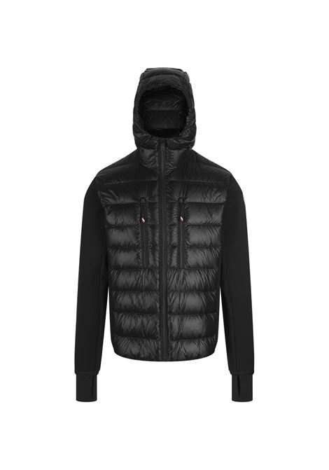 Black Padded Cardigan with Zip MONCLER GRENOBLE | 9B000-12 C9043999