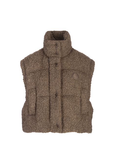 Piumino 2 in 1 in Tweed Cytinelle Beige MONCLER | 1A001-22 89AQ2F29