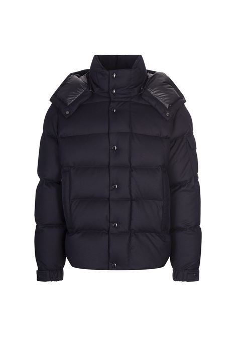 Night Blue Vezere Hooded Short Down Jacket MONCLER | 1A001-57 54272742