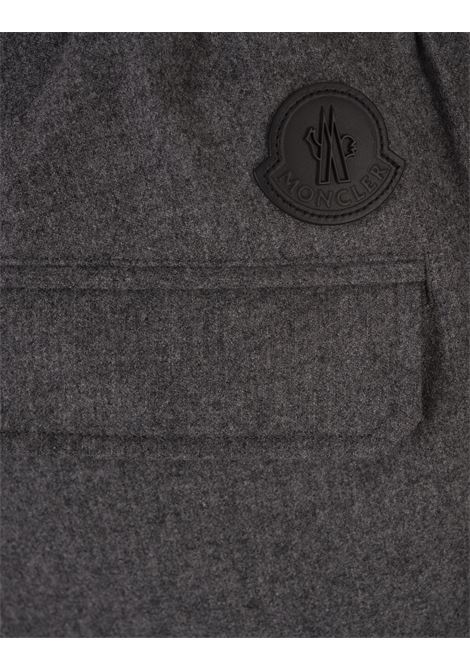 Grey Cashmere Blend Joggers MONCLER | 2A000-26 596LQ940