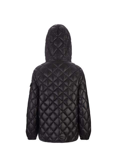 Black Hooded Jacket In Longue Saison Lightweight MONCLER | 2F000-11 595ZZ999