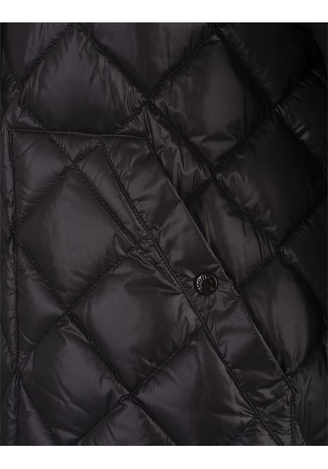 Black Hooded Jacket In Longue Saison Lightweight MONCLER | 2F000-11 595ZZ999