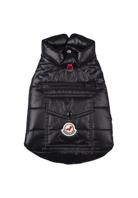 MONCLER Gilet Imbottito Per Cani Nero - MONCLER