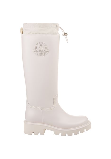 White Kickstream Rain Boots MONCLER | 4G000-70 M4522032