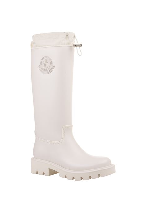 White Kickstream Rain Boots MONCLER | 4G000-70 M4522032