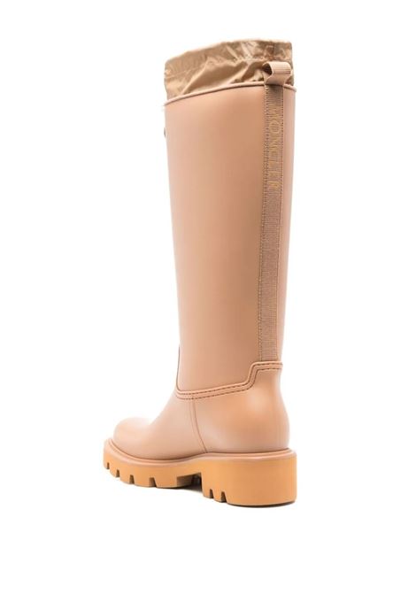 Brown Kickstream Rain Boots MONCLER | 4G000-70 M452222C