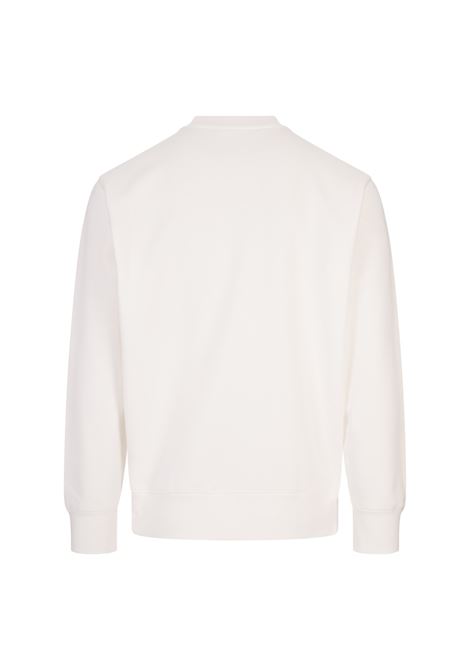 White Sweatshirt With Ski Patch MONCLER | 8G000-16 899V4034