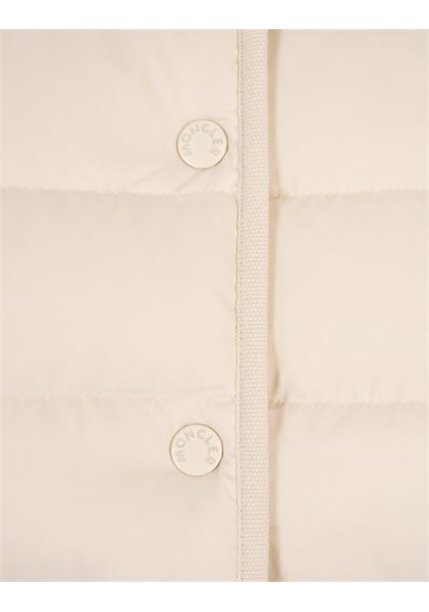 White Wool Padded Cardigan MONCLER | 9B000-06 M1131004