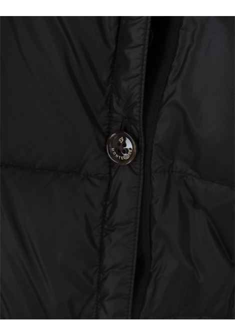 Blue Double-Breasted Down Jacket MONTECORE | F07MUCX521-18589