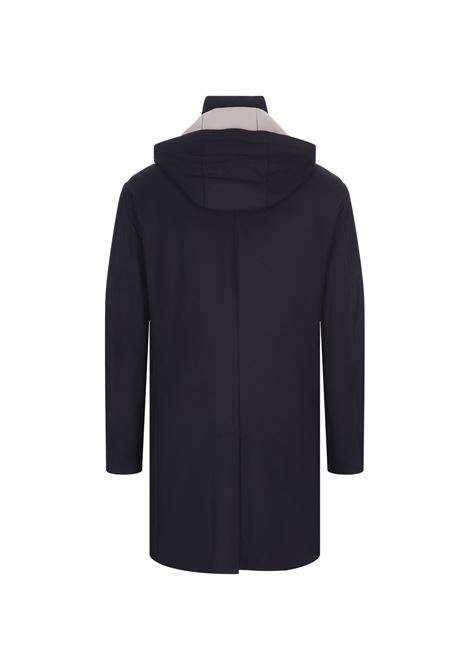 Cappotto Midi Blu Navy MONTECORE | F07MUCX740-27089