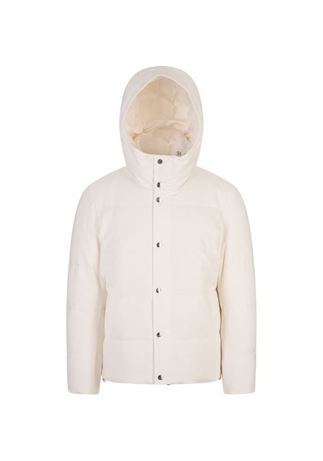 White Quilted Down Jacket MONTECORE | F07MUCX742-18501