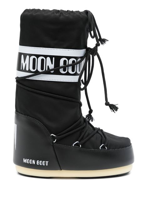 Black Icon Nylon Boots MOON BOOT | 80D1400440N001