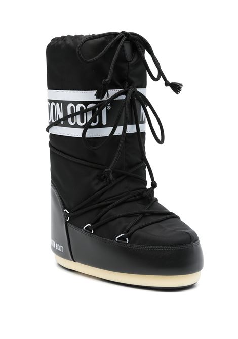 Black Icon Nylon Boots MOON BOOT | 80D1400440N001