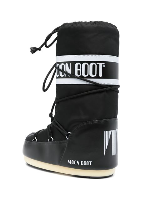 Black Icon Nylon Boots MOON BOOT | 80D1400440N001