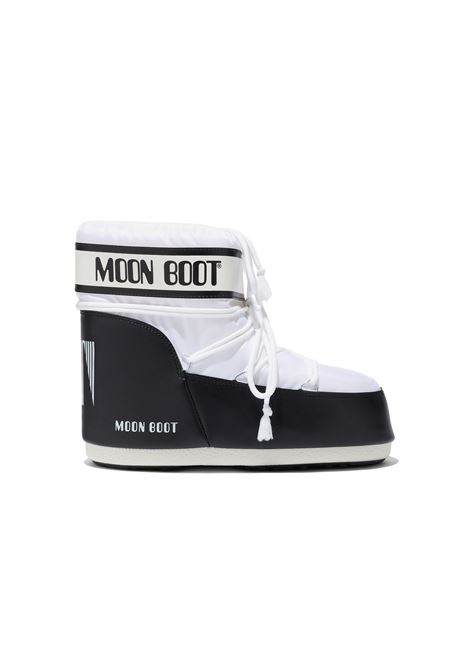 White Nylon Icon Low Boots MOON BOOT | 80D1409340A001