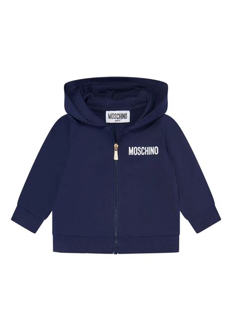 Blue Tracksuit with Moschino Teddy Bear Print  MOSCHINO KIDS | MUK04YLCA4040016