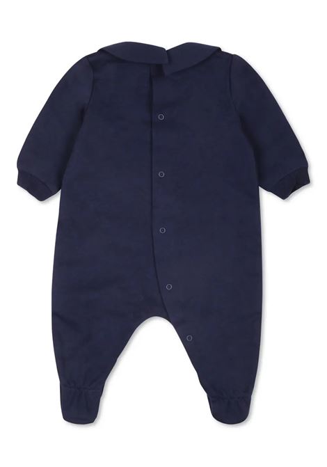 Blue Teddy Bear Playsuit MOSCHINO KIDS | MUY078LCA4040016