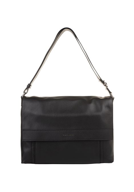 Black Leather Shoulder Bag ORCIANI | P00733-MICNER