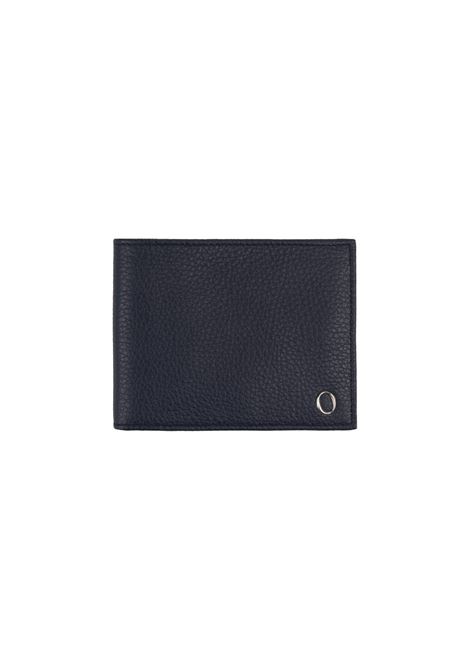 Navy Blue Micron Leather Wallet ORCIANI | SU0107-MICNAVY