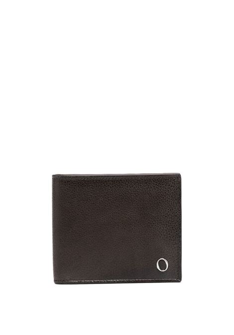 Black Hammered Leather Wallet ORCIANI | SU0114-CHENER
