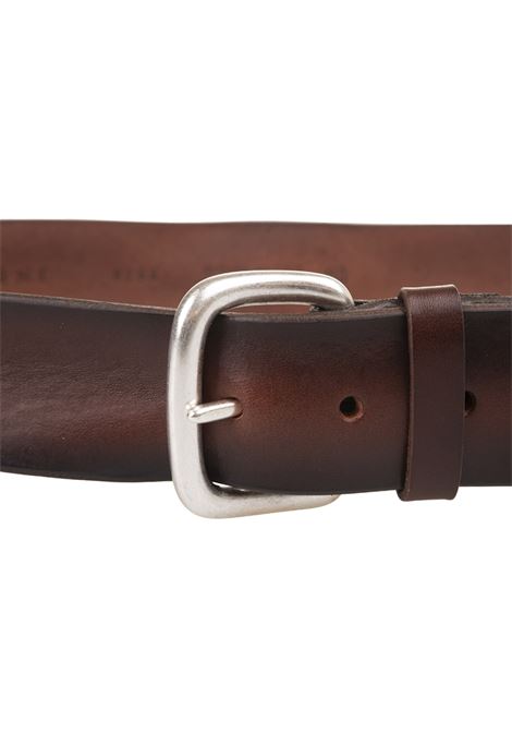 Burnt Leather Bull Soft Belt ORCIANI | U08269-BUSBRU