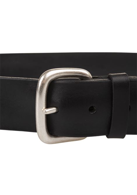 Black Leather Bull Soft Belt ORCIANI | U08269-BUSNER