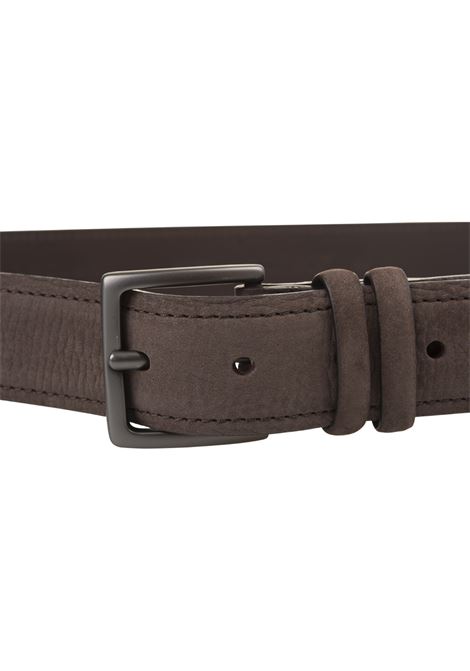 Dark Brown Leather Bull Soft Belt ORCIANI | U08269-BUSTMO