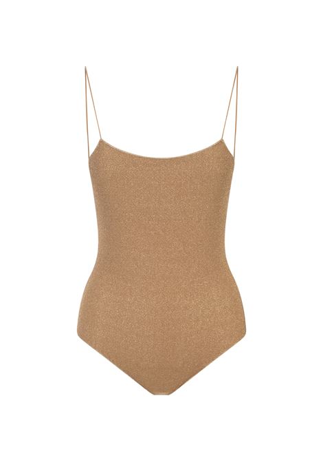 Gold Lumiere Maillot One-Piece Swimsuit OSEREE | LIS601-LUREXGOLD