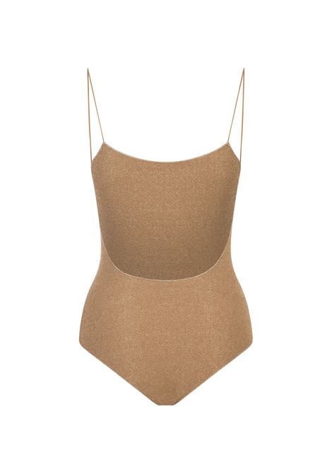 Gold Lumiere Maillot One-Piece Swimsuit OSEREE | LIS601-LUREXGOLD