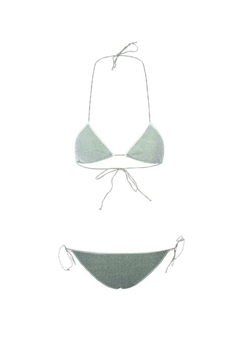 Aqua Lumiere Lurex Bikini OSEREE | LTF246-LUREXAQUA