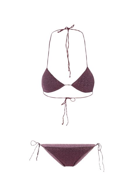 Aubergine Lumiere Bikini OSEREE | LTS601-LUREXAUBERGINE