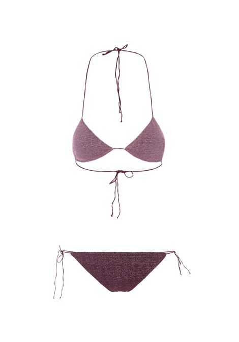 Aubergine Lumiere Bikini OSEREE | LTS601-LUREXAUBERGINE