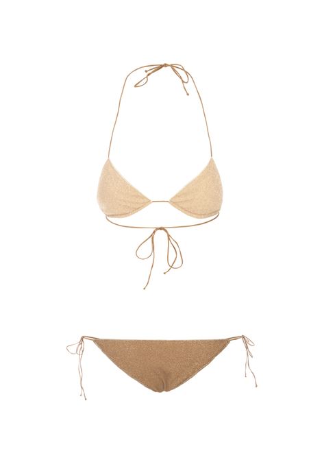 Gold Lumiere Bikini OSEREE | LTS601-LUREXGOLD