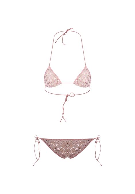 Microkini Netquins Rosa Metallizzato OSEREE | NTS238-NETQUINSOLD ROSE