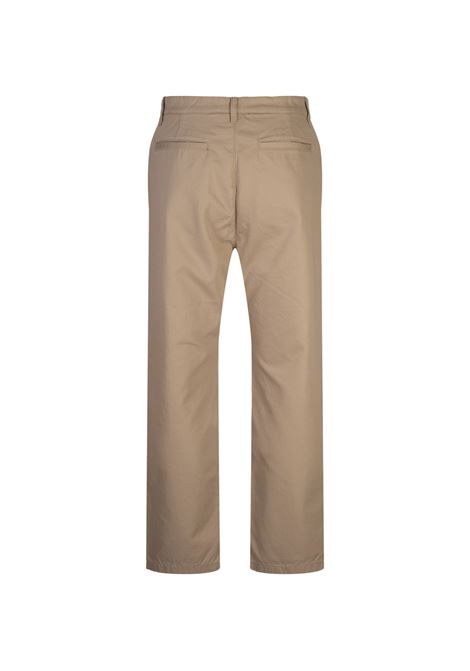 Beige Chino Trousers With Logo PALM ANGELS | PMCG005F24FAB0016203