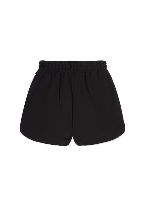 Black Monogram Boxer Shorts PALM ANGELS | PWCB049F24FAB0011003