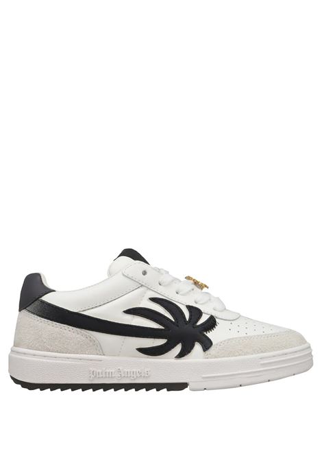 Sneakers Palm Beach University Bianche e Nere PALM ANGELS | PWIA061F24LEA0020484