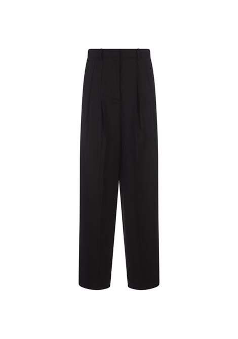 Black Gabardine Liliuxy Trousers PAROSH | LILIUXY24-D232303013