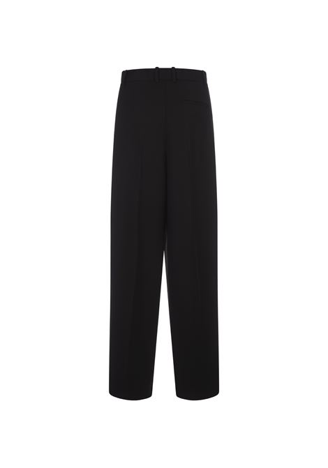 Black Gabardine Liliuxy Trousers PAROSH | LILIUXY24-D232303013